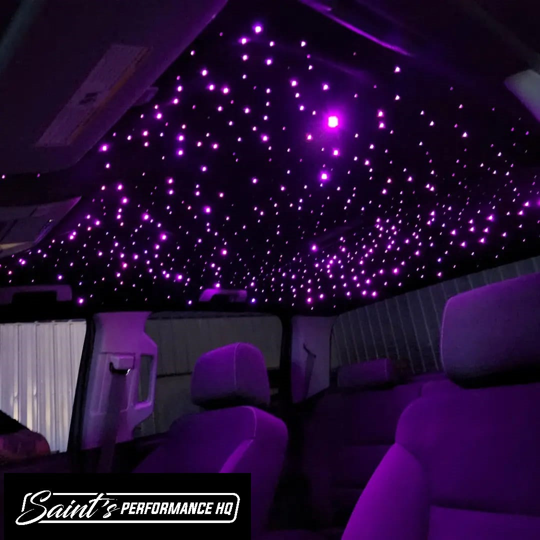 800 Piece | 13 ft | 32W | Star Headliner Kit | Twinkling