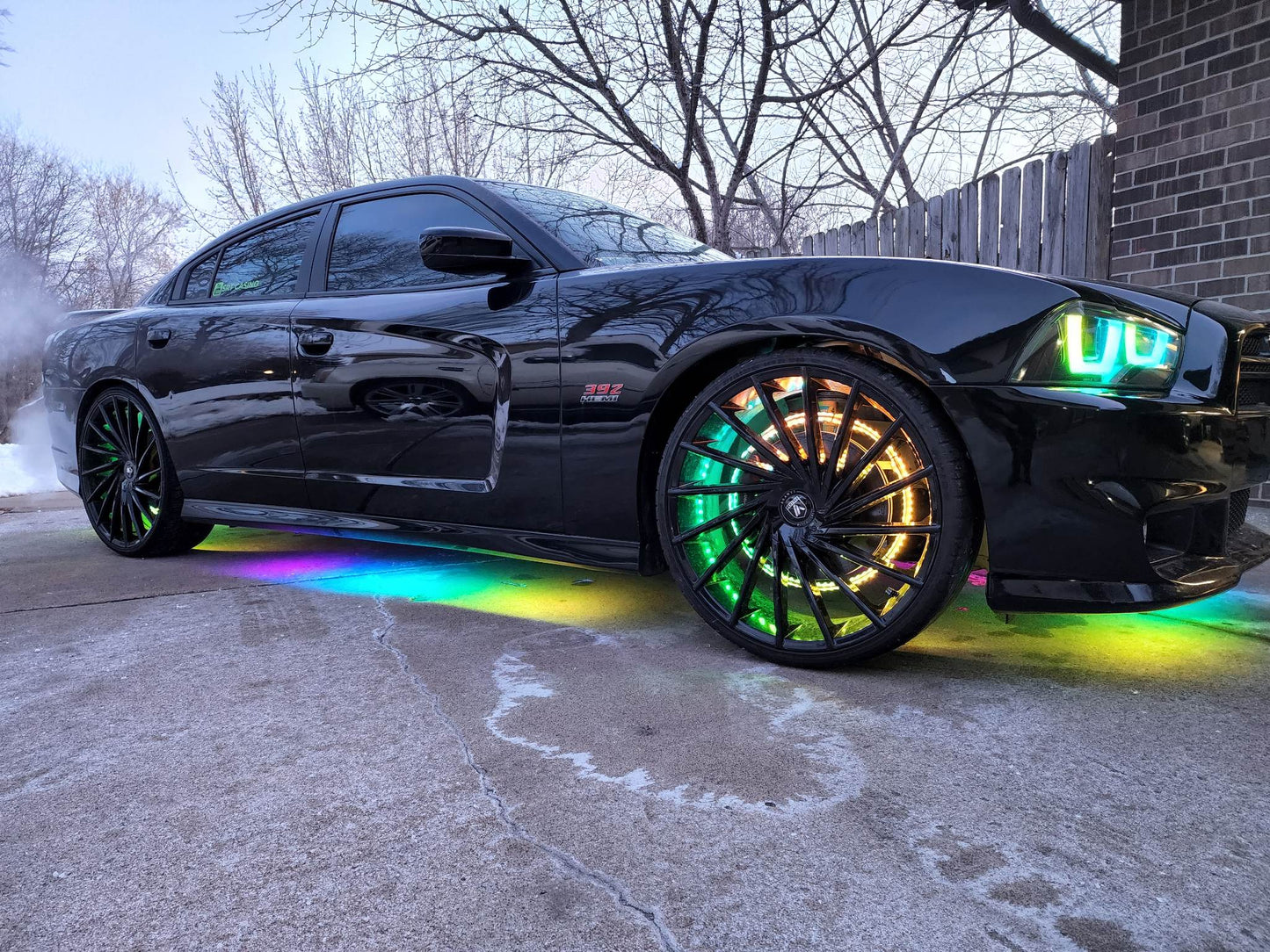 Custom LED Wheel Ring Kit - Multicolor - Addressable