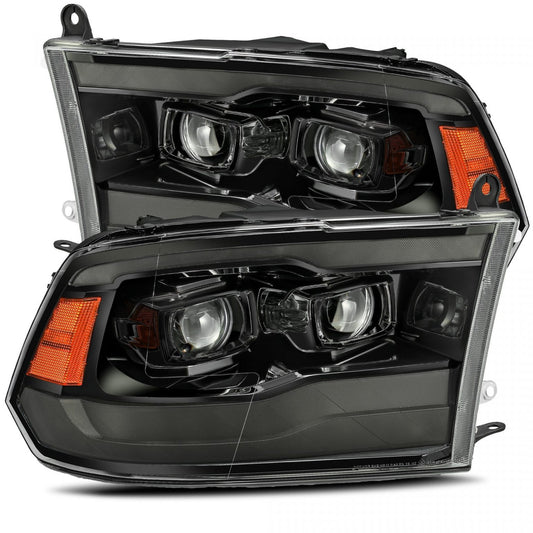 Alpharex 880542 09-18 Ram Truck PRO-Series G2 Projector Headlights Alpha-Black - Custom Headlights