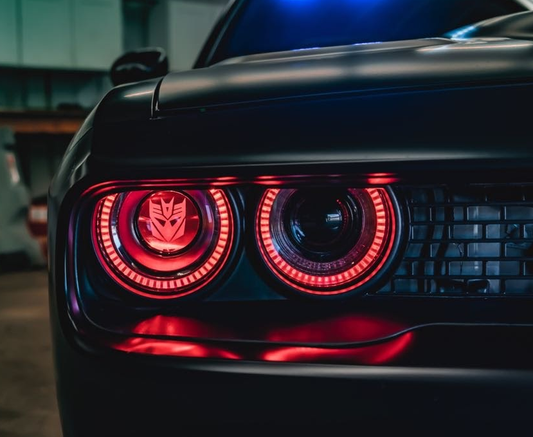 2015+ DODGE CHALLENGER PRE-BUILT HEADLIGHTS KIT