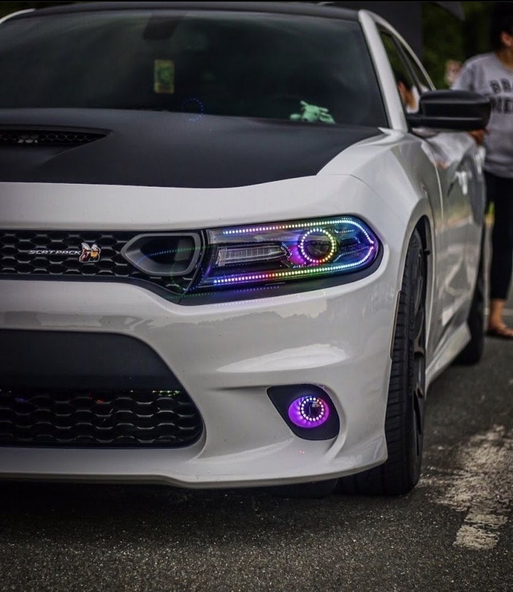 2015+ DODGE CHARGER PRE-BUILT HEADLIGHTS KIT