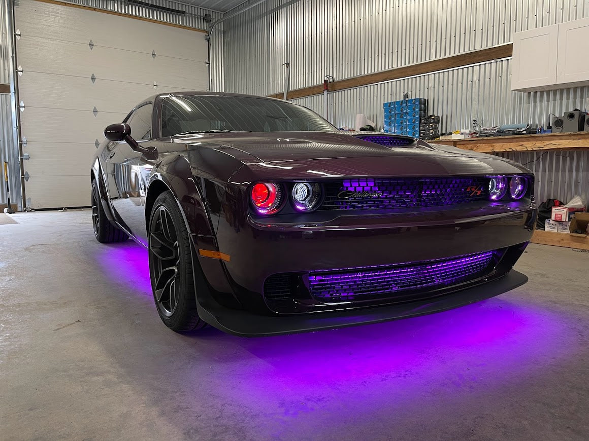 2015+ DODGE CHALLENGER PRE-BUILT HEADLIGHTS KIT