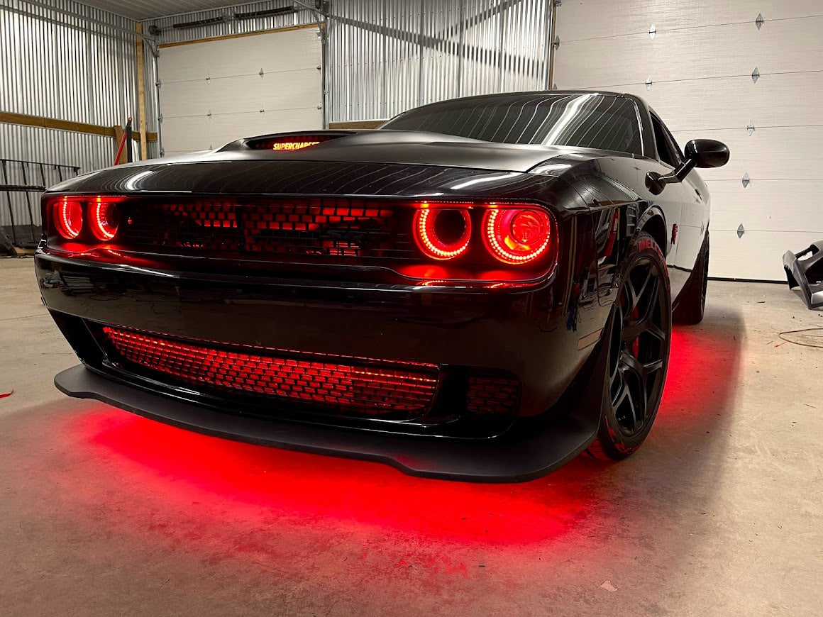 2015+ DODGE CHALLENGER PRE-BUILT HEADLIGHTS KIT