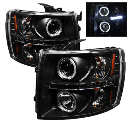 Spyder SPY5009494 Chevy Silverado 1500 07-13 Projector Headlights (5009494)